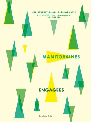 cover image of Manitobaines engagées